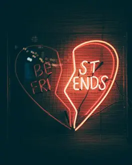 Neon Sign Prints: ST ENDS neon sign, in Crown Heights, Brooklyn, New York