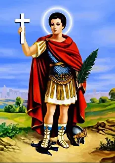 Cases Prints: st expeditus legend warrior speedy cases illustration holy saint