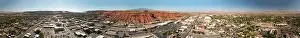 St George aerial skyline in summer season, Nevada - USA