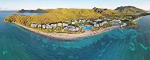ST KITTS, ST KITTS AND NEVIS -24 NOV 2019- Aerial view of the Park Hyatt St Kitts