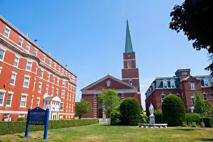 Essex Prints: St. Mary Church at 8s Common Street in historic downtown Lynn next to Lynn Common