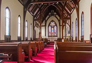 Fleur De Lis Prints: St. Mary's Episcopal Church was built in 1879 along the banks of the St