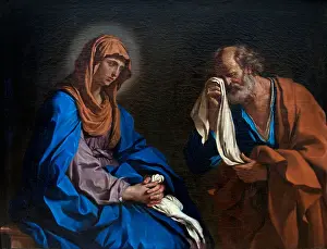 Tears Prints: St. Peter weeping before the Virgin