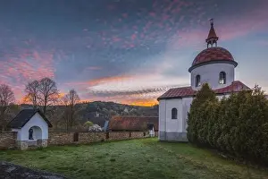 St. Sebastian Chapel in Niedzwiedz. Lesser Poland, Poland