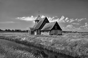 St Thomas Becket Church Fairfield Romney Marsh Kent UK