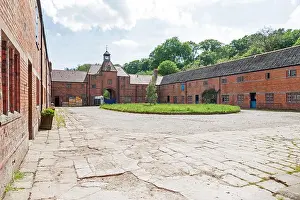 Stately Home Prints: The stables at Scotch Farm Cholmondeley Castle Cheshire England UK United Kingdom GB