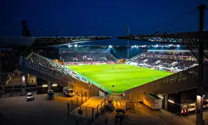 North Rhine Westphalia Prints: Stadion Essen, football stadium, Essen, Ruhr Area, North Rhine-Westphalia, Germany