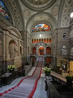 Bern Prints: Staircase of the Federal Palace (Bundeshaus) in Bern