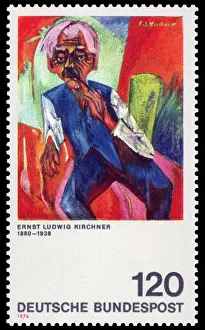 Expressionist Prints: Stamp description / Briefmarkenbeschreibung Deutsch: Deutscher Expressionismus English