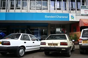 Banks Prints: Standard chartered bank building sign nairobi kenya
