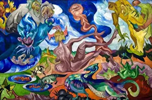 Favourite Prints: Stanisław Ignacy Witkiewicz artwork entitled Creating the World or Tworzenie Swiata