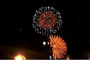4th Of July Prints: star burst, firework, night, night sky