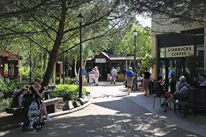 Suffolk Prints: Starbucks and Hucks, Center Parcs Elveden Forest
