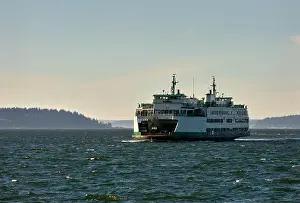 Waters Edge Prints: State Ferry Puget Sound Washington State