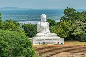 Sensational Prints: Statue of Buddha at Mihinthale, Sri Lanka