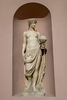 Friuli Venezia Giulia Prints: Statue at the Camera di Commercio