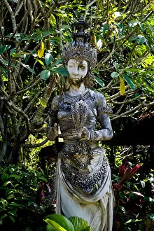Fertility Prints: Statue of Dewi Sri (or Shridevi), goddess of rice and fertility, Ubud, Bali, Indonesia