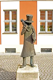 Scape Prints: Statue of E.T.A. Hoffmann, Theaterplatz (Theatre Square)
