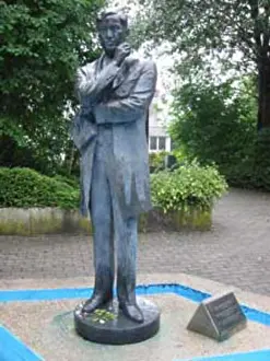 Philippine Prints: The statue of Jose Rizal in Wilhelmsfeld