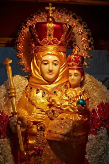 Tamil Prints: Statue of Our Lady of Velankanni christian tamil saint