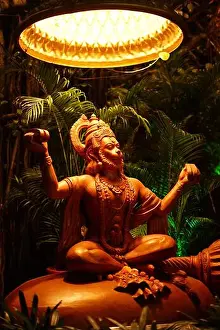 Mandir Prints: The Statue of Lord Hanuman