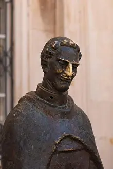 Dubrovnik Prints: A statue of Marin Drzic in Dubrovnik