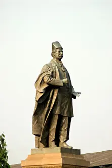 Statuette Prints: Statue of Sir. Pherozeshah M Mehta at BMC building ; Bombay Mumbai ; Maharashtra ; India