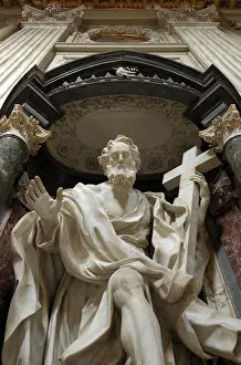 Philip Prints: Statue of St Philip in the Basilica of St. John Lateran, Rome