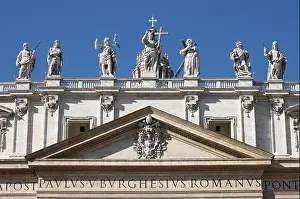 Bless Prints: Statues of Christ, John the Baptist