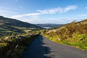 Country Road Prints: Steep road called The Struggle which links Ambleside with the Kirkstone Pass in the Lake District