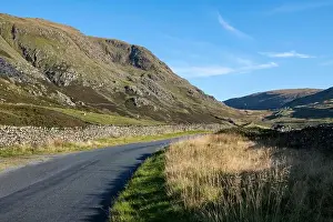 Country Road Prints: Steep road called The Struggle which links Ambleside with the Kirkstone Pass in the Lake District
