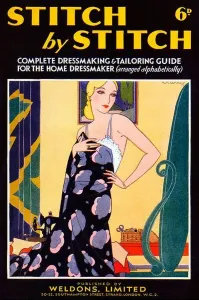 Fashion Illustration Prints: Stitch By Stitch, 1920s booklet