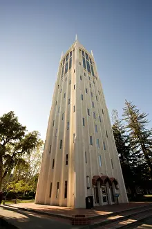 Burns Prints: Stockton University College UOP University of the Pacific Burns Tower
