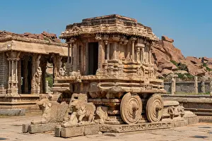 Wonderful Prints: Stone Chariot, Vitthala Temple, Hampi, Karnataka, India