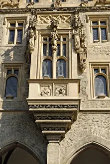 Central City Prints: Stone house, historic old town of Kutna Hora, Kuttenberg, central Bohemia, Czech Republic