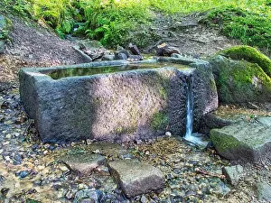 Water Storage Prints: A Stone Water Trough on Otley Chevin