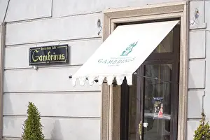 Naples Prints: Storico Gran Caffè Gambrinus entrance