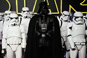 Star Wars Prints: Stormtroopers and Darth Vader at the Star Wars: The Force Awakens Premiere in London