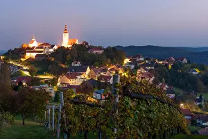 Styria Prints: Straden: view to village Straden