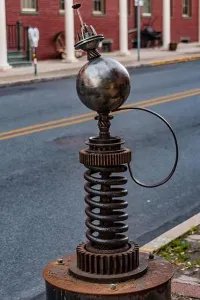 Street Art Prints: Street Art in Downtown York City, Pennsylvania USA, York, Pennsylvania