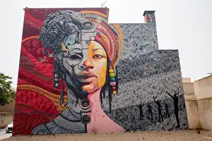City District Prints: Street art, graffiti, El sueno de Turing