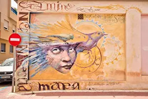 City District Prints: Street art, graffiti, mural, artwork