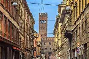 Bologna Prints: Street in Bologna, Italy