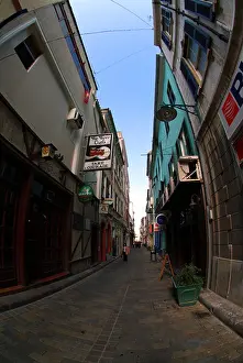 Wideangle Prints: street irish town
