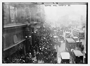 Streetcar Prints: A street scene in Herald Square