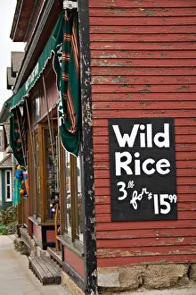 Local Prints: Street scene in the town of Ely Minnesota gateway to the Boundary Waters Canoe Area