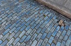 San Juan Prints: Many of the streets in old San Juan are paved with adoquines