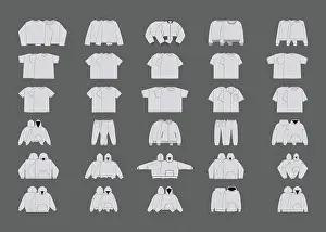 Polo Prints: Streetwear Mockups and Fashion Vector Bundle Pack - Fashion Design Tech Pack Template - Procreate Mockup
