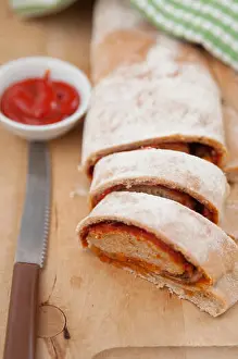 Supper Prints: Stromboli Pizza
