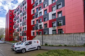 Fassade Prints: Student residence of the Studierendenwerk Essen-Duisburg in Essen